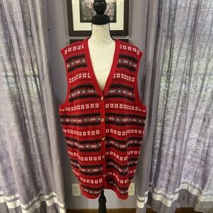 Vintage Northcrest Fair Isle Vest